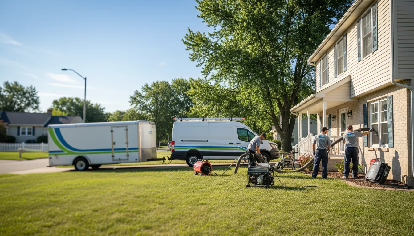 Flooded Basement Restoration And Cleanup With Repair in Glidden, WI near me